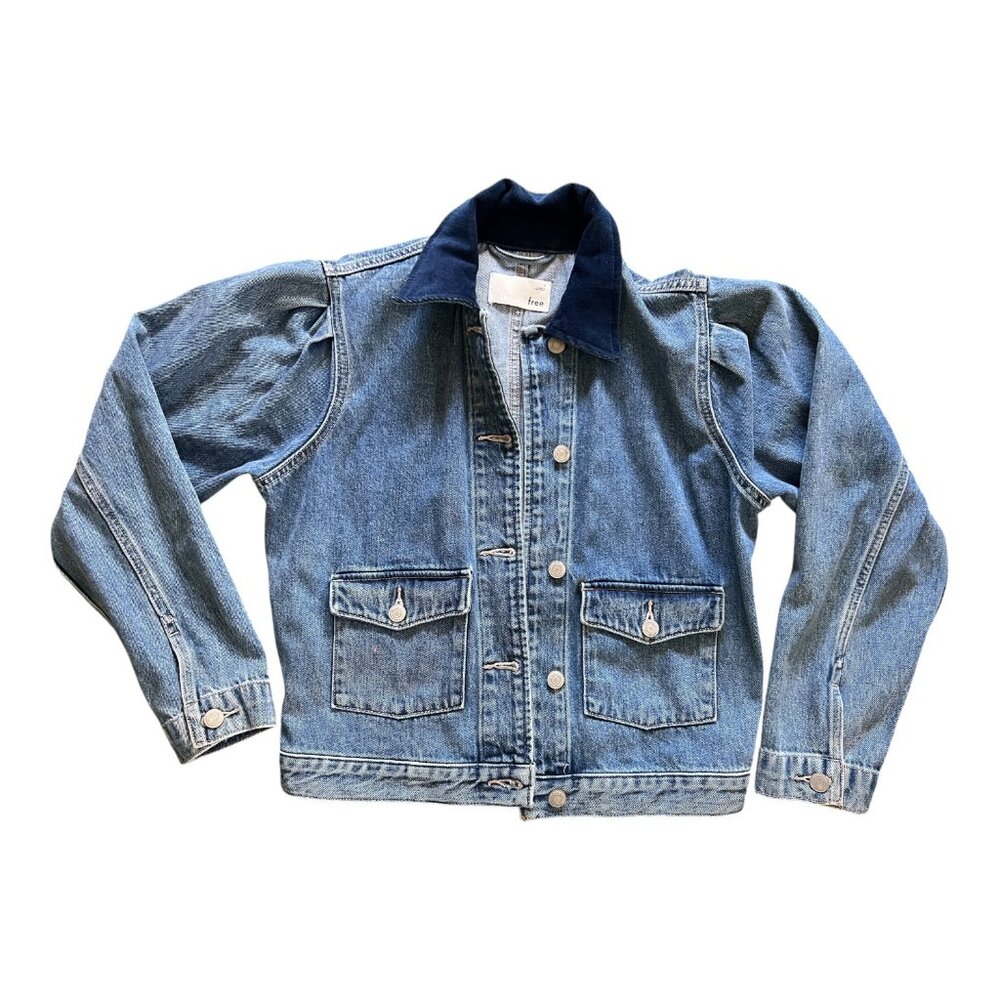 Aritzia Wilfred Free Denim Chore Coat